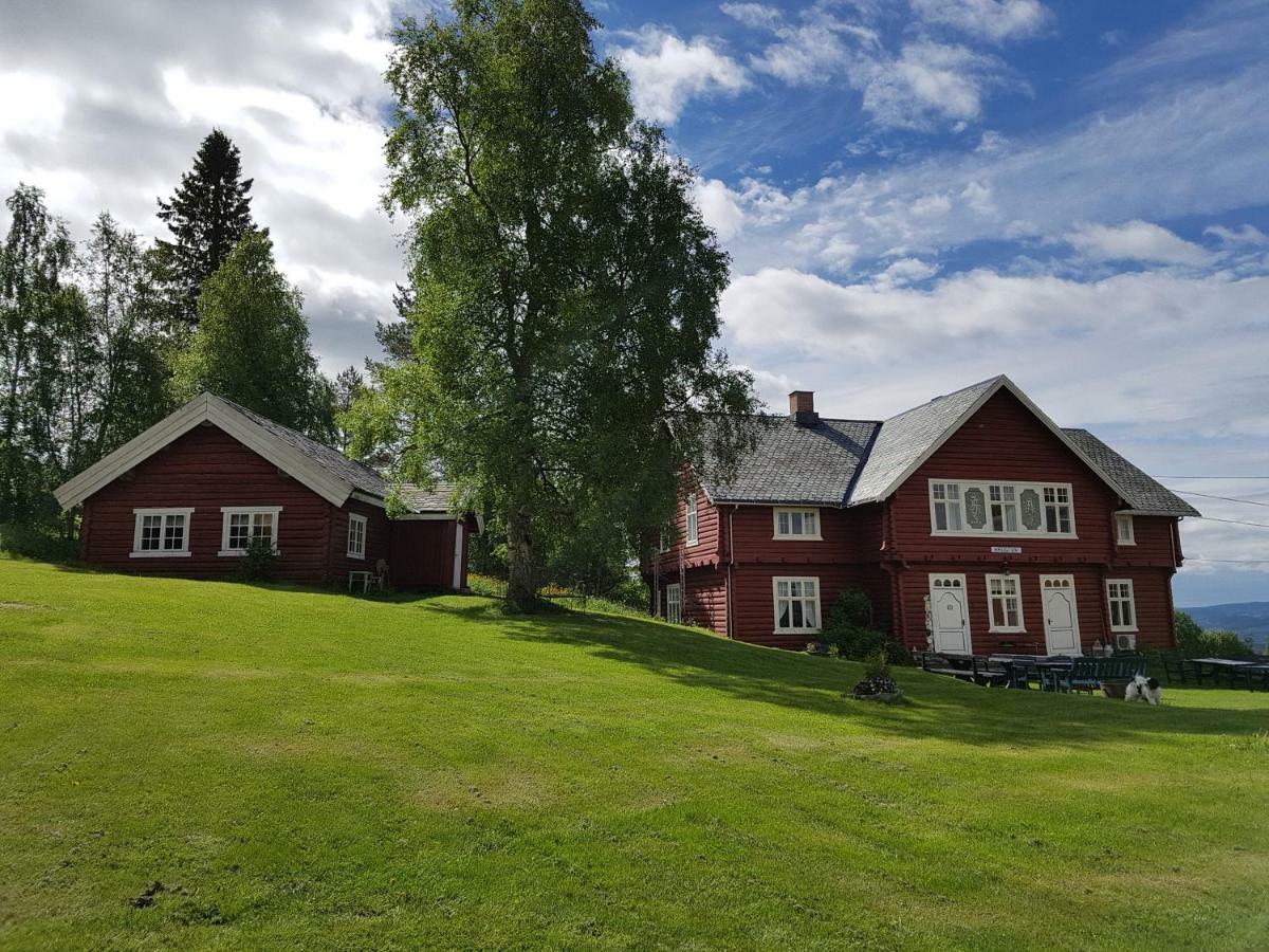 Haugtun Gardspensjonat Og Leiligheter Nordre Land المظهر الخارجي الصورة