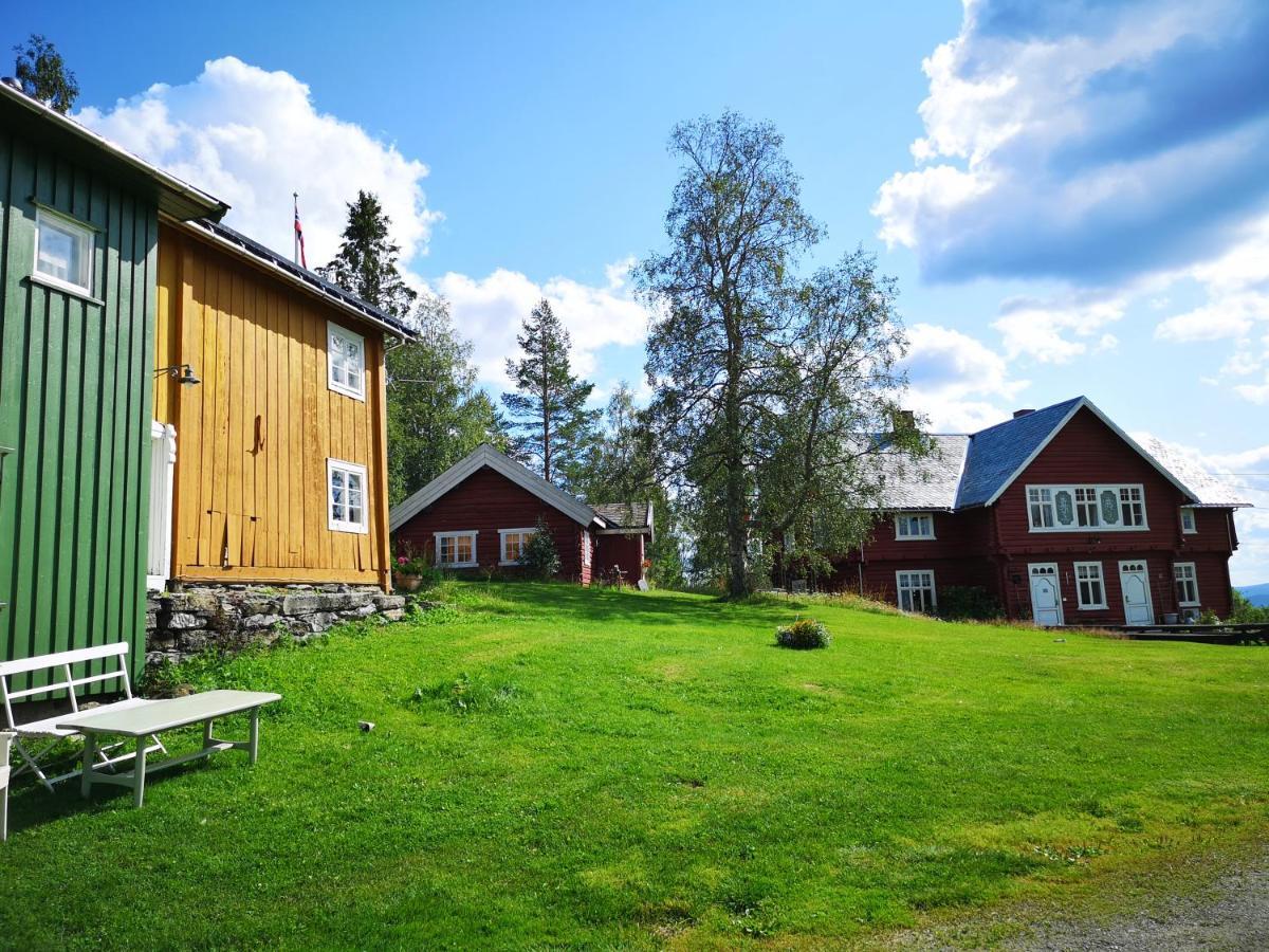 Haugtun Gardspensjonat Og Leiligheter Nordre Land المظهر الخارجي الصورة